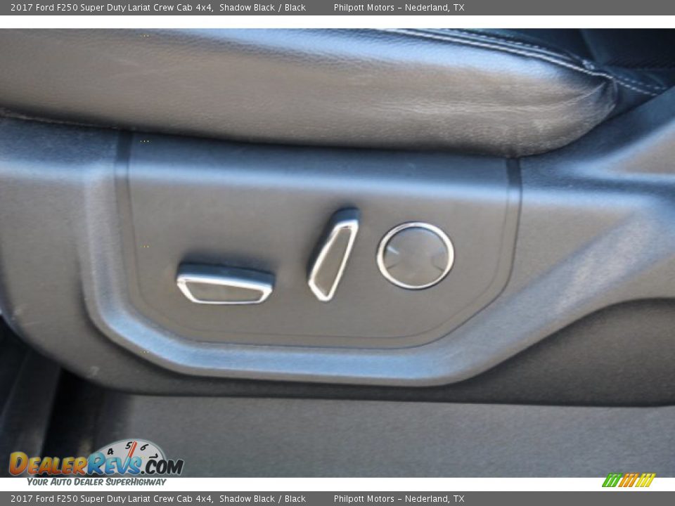 2017 Ford F250 Super Duty Lariat Crew Cab 4x4 Shadow Black / Black Photo #16