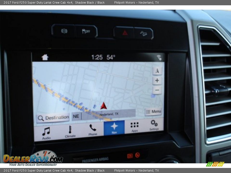 2017 Ford F250 Super Duty Lariat Crew Cab 4x4 Shadow Black / Black Photo #17