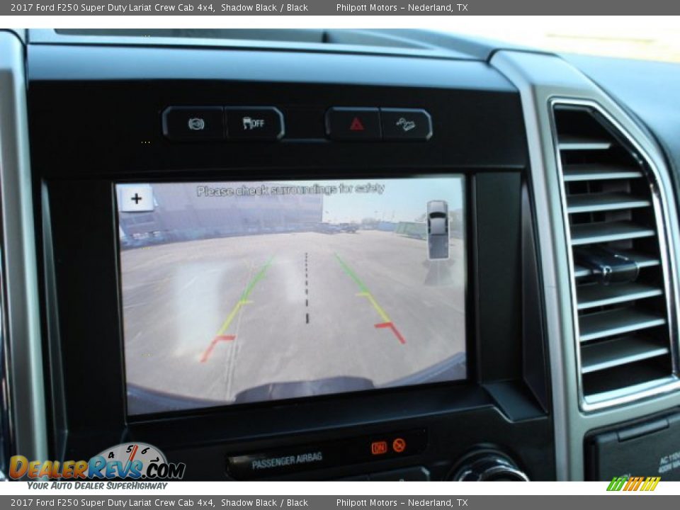 2017 Ford F250 Super Duty Lariat Crew Cab 4x4 Shadow Black / Black Photo #18