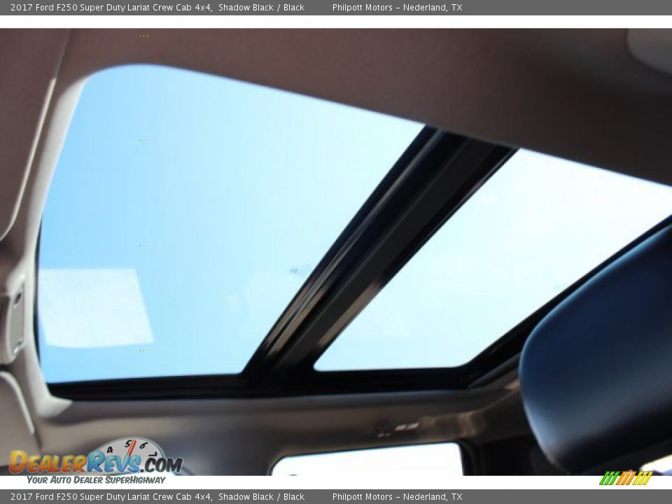 2017 Ford F250 Super Duty Lariat Crew Cab 4x4 Shadow Black / Black Photo #22