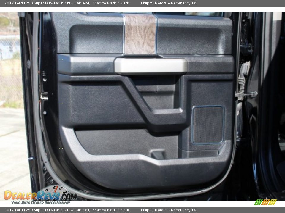 2017 Ford F250 Super Duty Lariat Crew Cab 4x4 Shadow Black / Black Photo #23