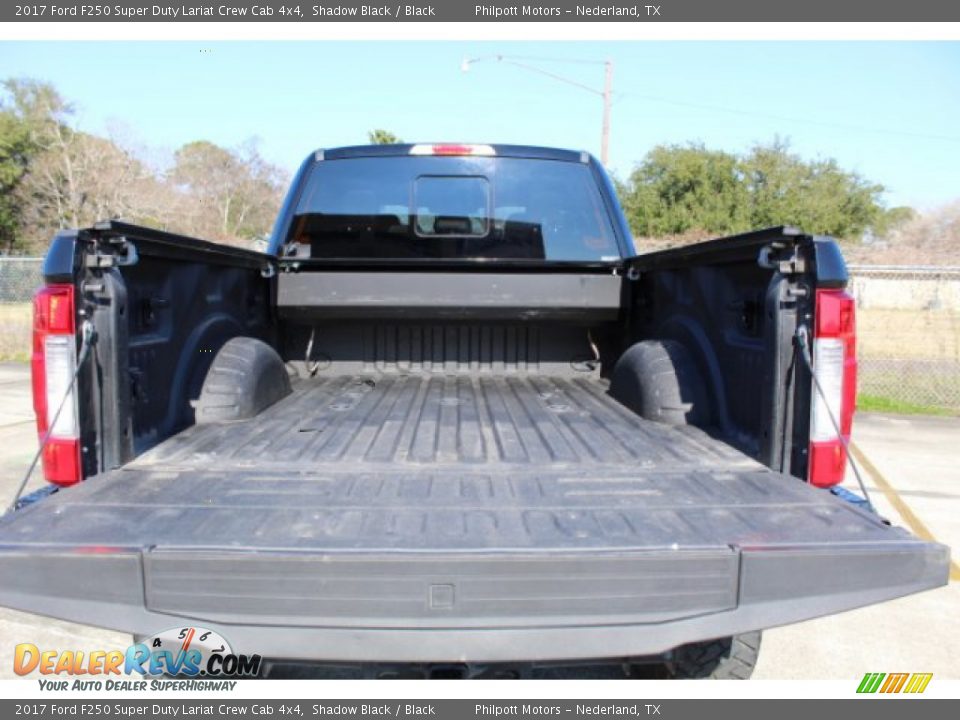 2017 Ford F250 Super Duty Lariat Crew Cab 4x4 Shadow Black / Black Photo #27