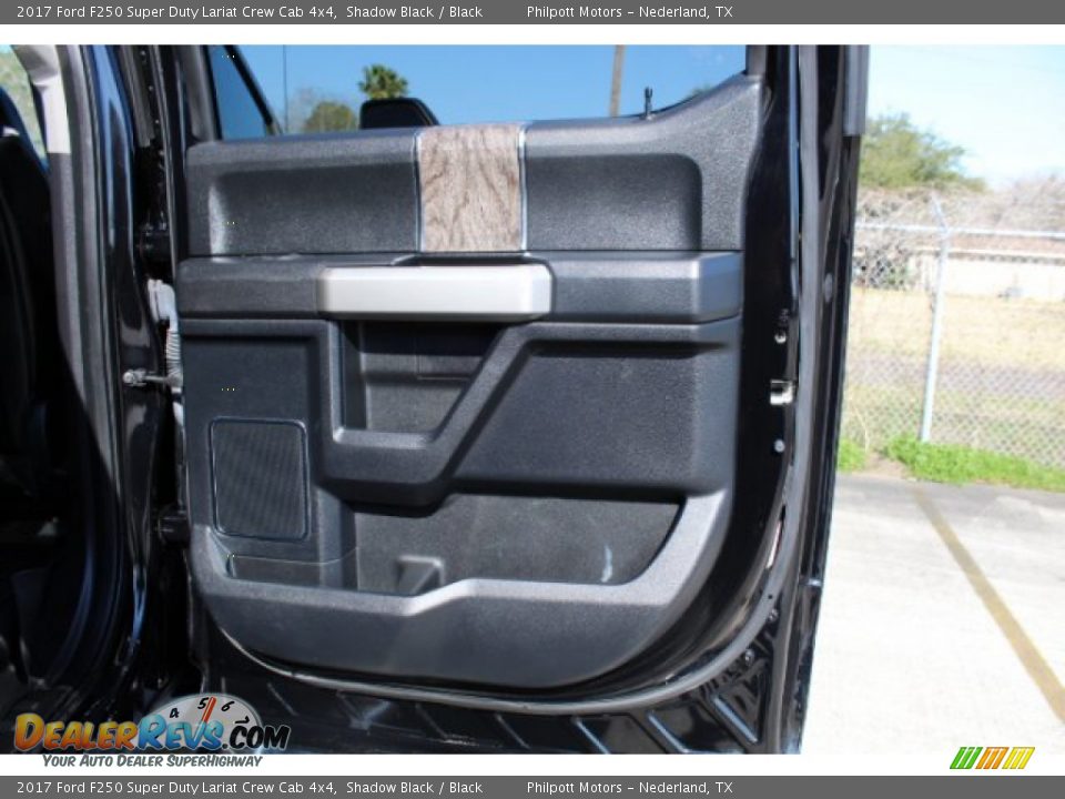 2017 Ford F250 Super Duty Lariat Crew Cab 4x4 Shadow Black / Black Photo #28