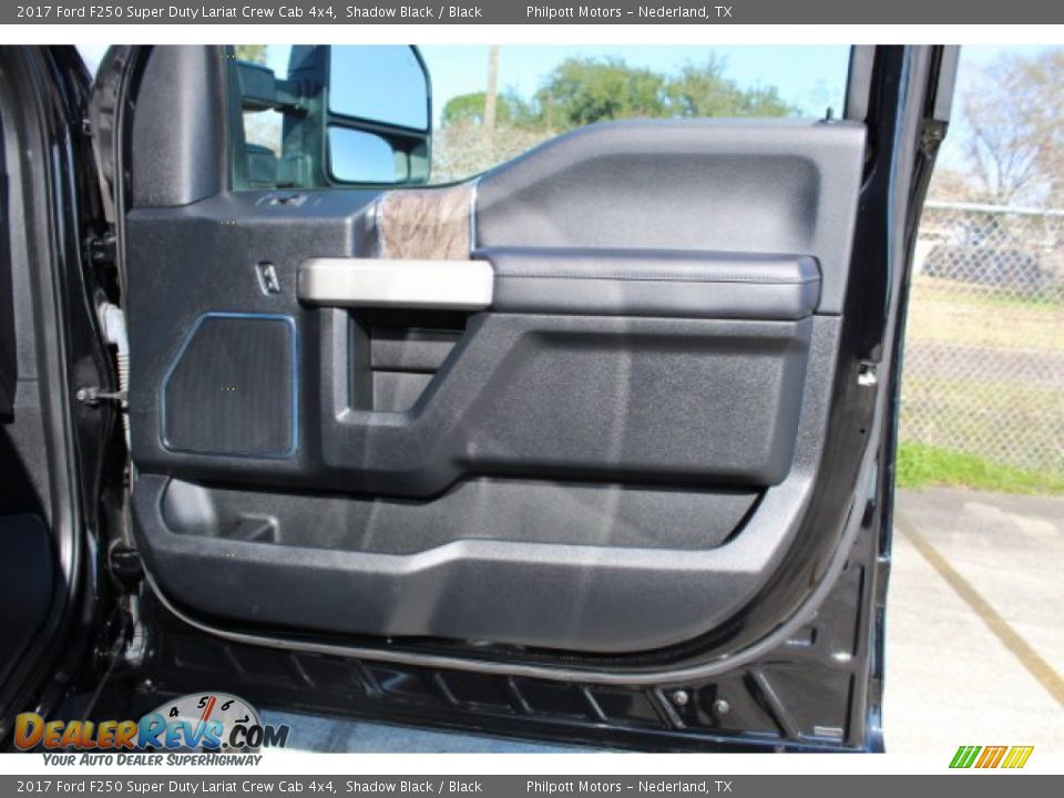 2017 Ford F250 Super Duty Lariat Crew Cab 4x4 Shadow Black / Black Photo #30