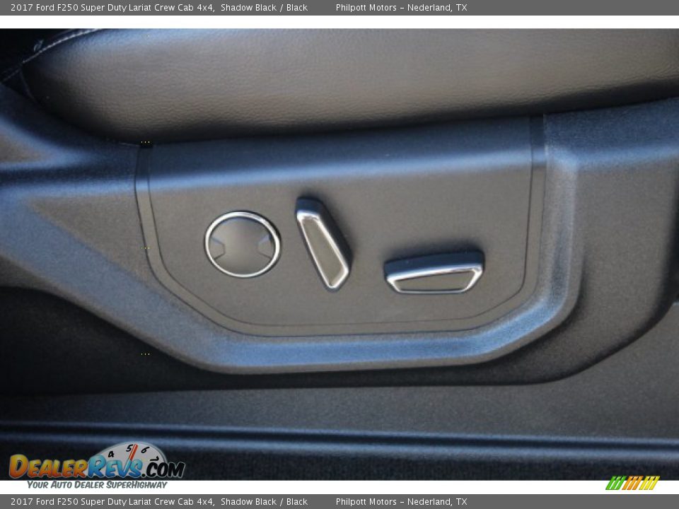 2017 Ford F250 Super Duty Lariat Crew Cab 4x4 Shadow Black / Black Photo #32