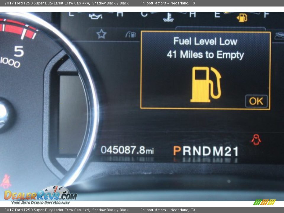 2017 Ford F250 Super Duty Lariat Crew Cab 4x4 Shadow Black / Black Photo #34