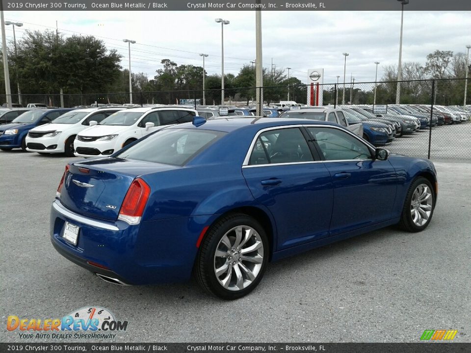 2019 Chrysler 300 Touring Ocean Blue Metallic / Black Photo #5