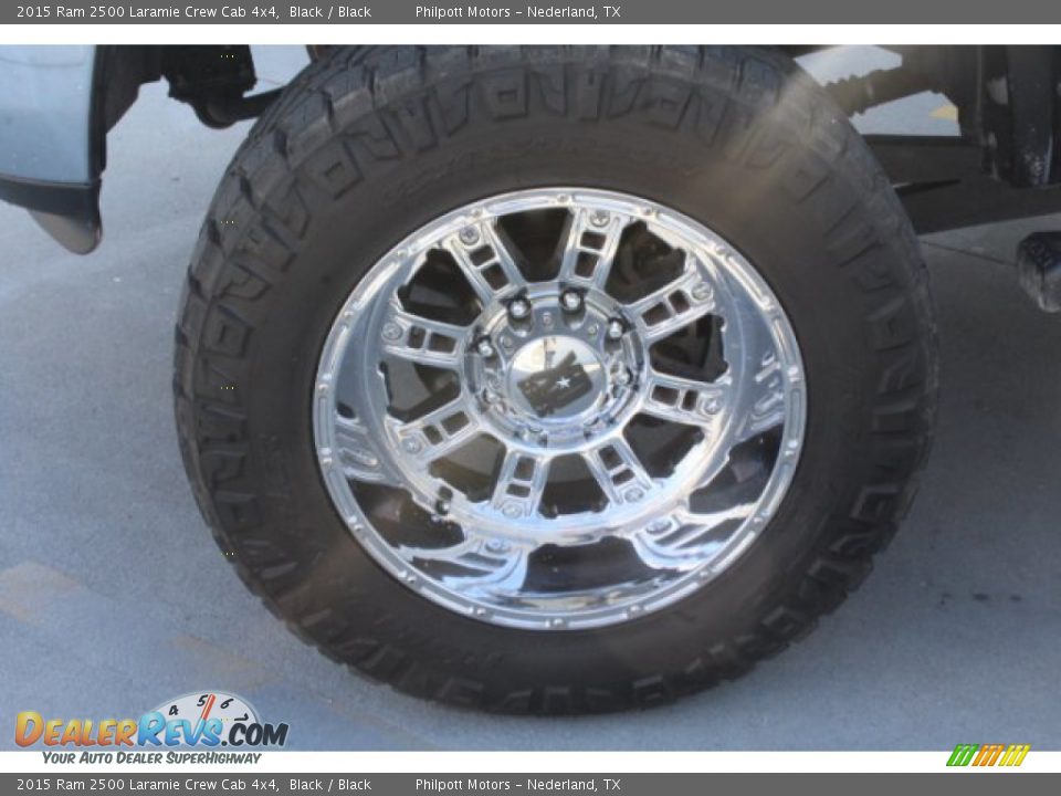 2015 Ram 2500 Laramie Crew Cab 4x4 Black / Black Photo #5