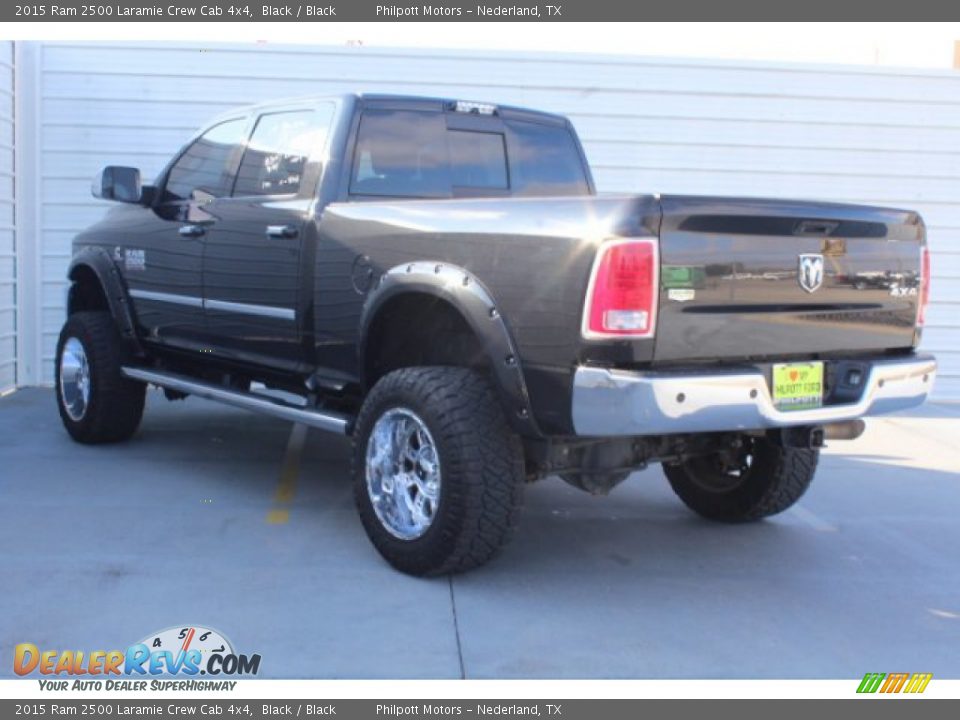 2015 Ram 2500 Laramie Crew Cab 4x4 Black / Black Photo #6