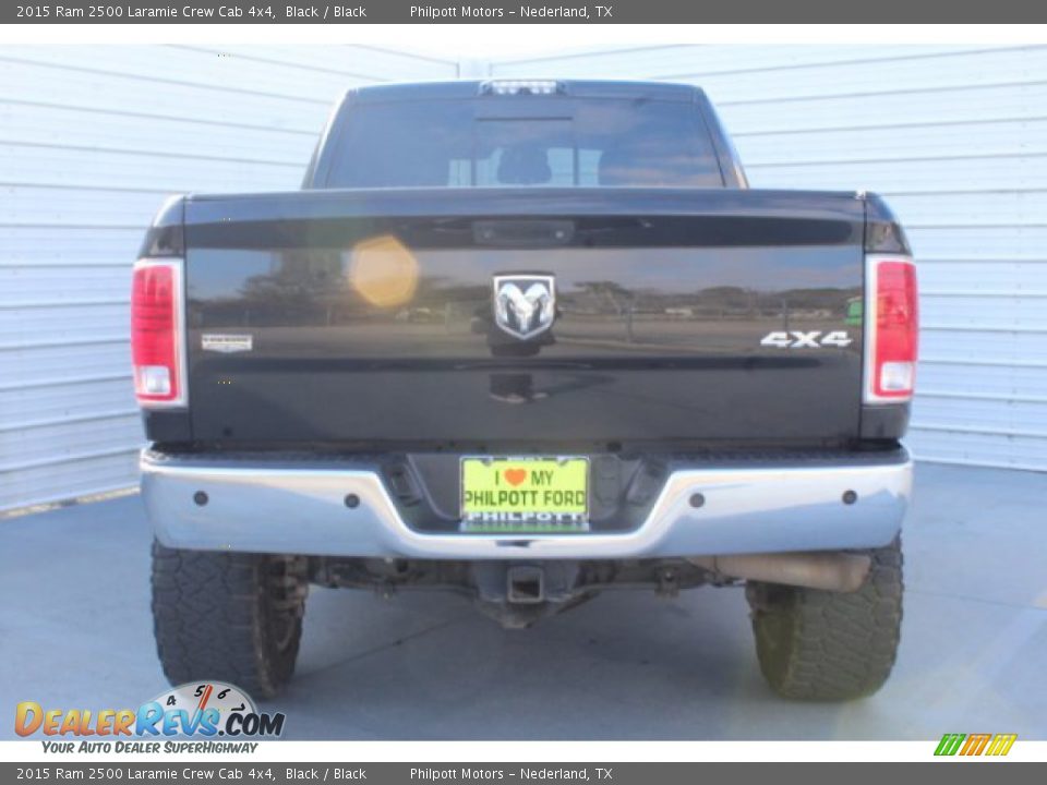 2015 Ram 2500 Laramie Crew Cab 4x4 Black / Black Photo #7