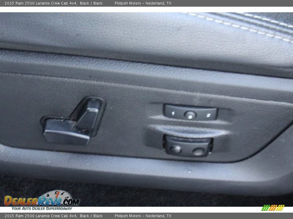 2015 Ram 2500 Laramie Crew Cab 4x4 Black / Black Photo #10