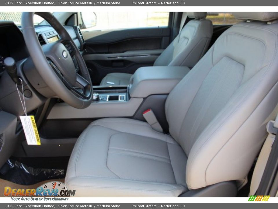 2019 Ford Expedition Limited Silver Spruce Metallic / Medium Stone Photo #9