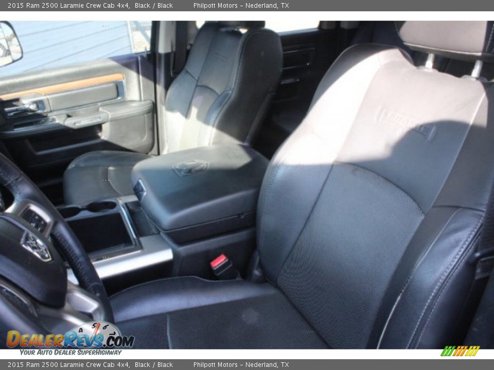 2015 Ram 2500 Laramie Crew Cab 4x4 Black / Black Photo #11