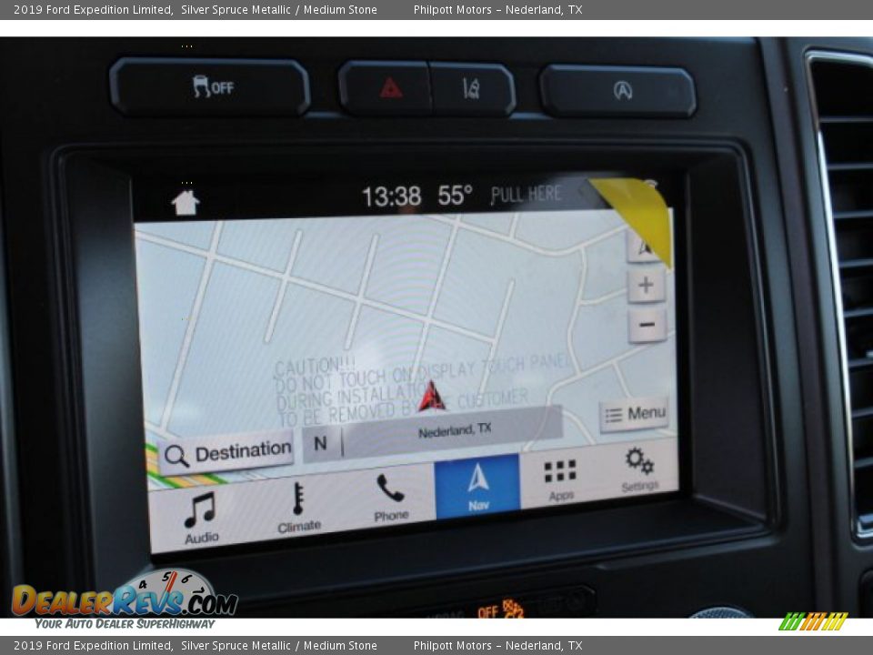 2019 Ford Expedition Limited Silver Spruce Metallic / Medium Stone Photo #11