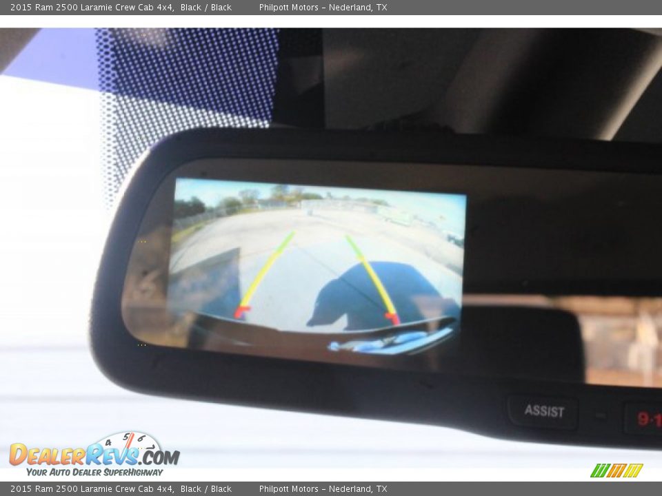 2015 Ram 2500 Laramie Crew Cab 4x4 Black / Black Photo #13