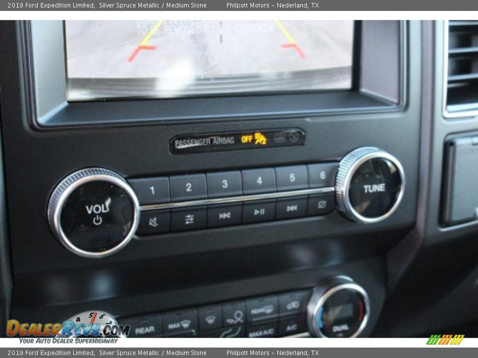 2019 Ford Expedition Limited Silver Spruce Metallic / Medium Stone Photo #13