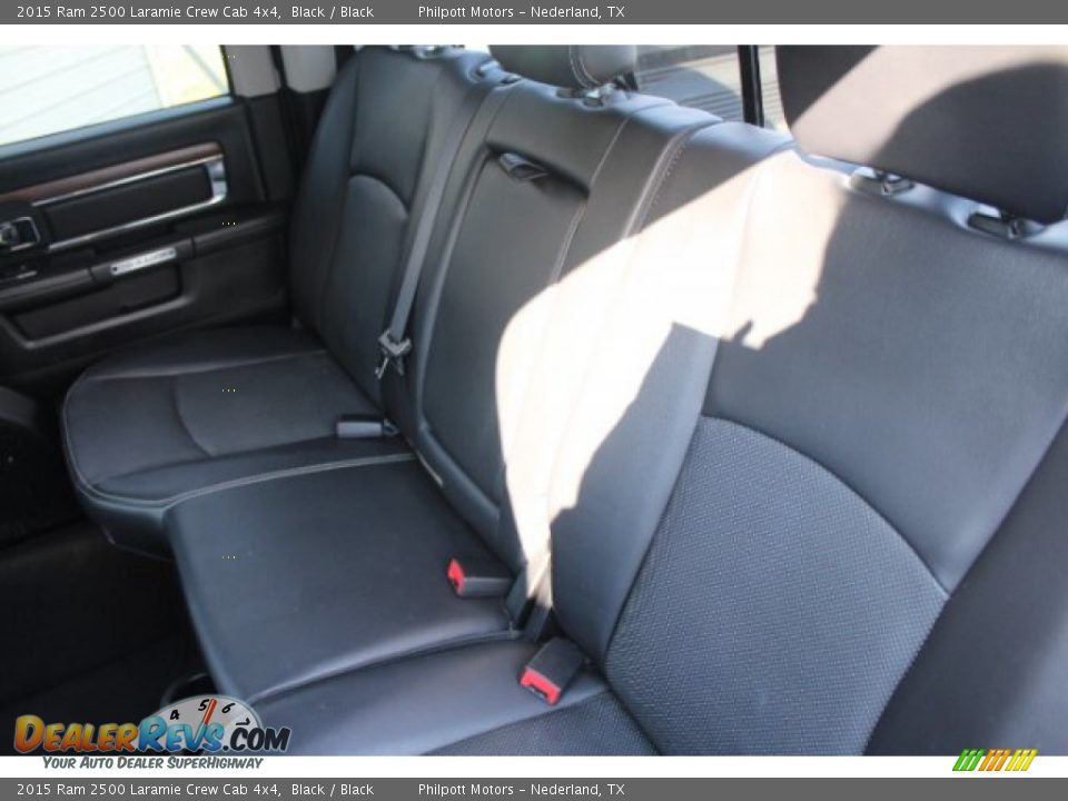 2015 Ram 2500 Laramie Crew Cab 4x4 Black / Black Photo #19