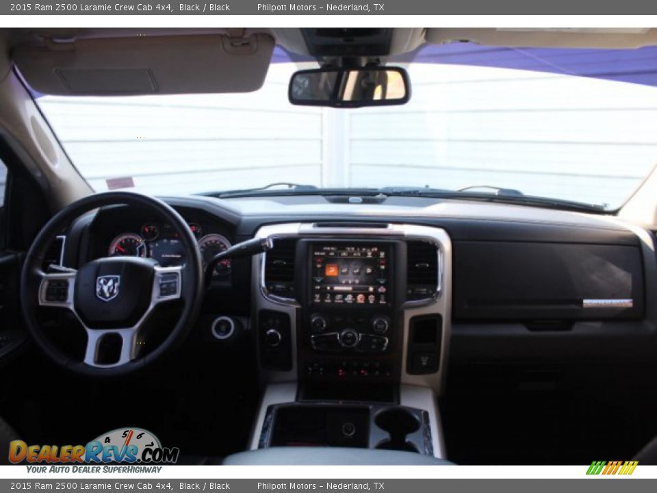 2015 Ram 2500 Laramie Crew Cab 4x4 Black / Black Photo #20