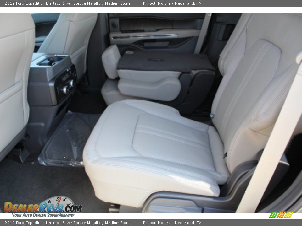 2019 Ford Expedition Limited Silver Spruce Metallic / Medium Stone Photo #21