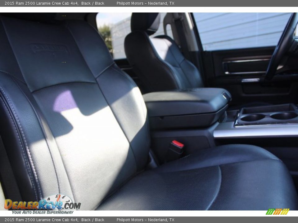 2015 Ram 2500 Laramie Crew Cab 4x4 Black / Black Photo #26
