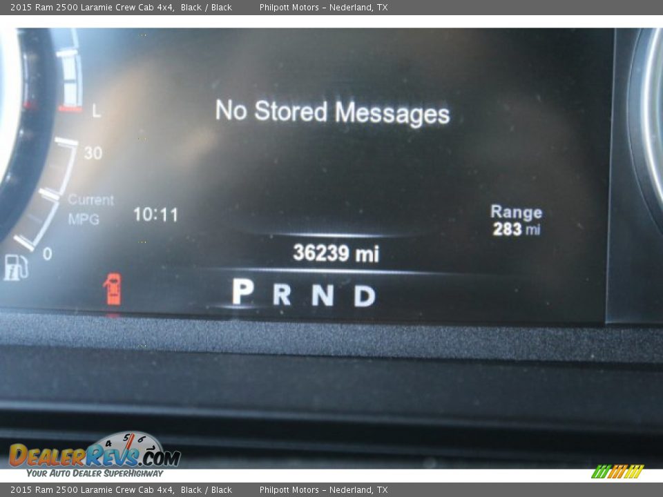 2015 Ram 2500 Laramie Crew Cab 4x4 Black / Black Photo #28