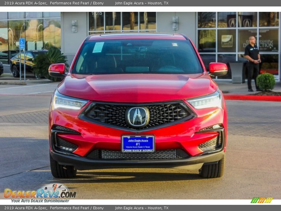 2019 Acura RDX A-Spec Performance Red Pearl / Ebony Photo #2