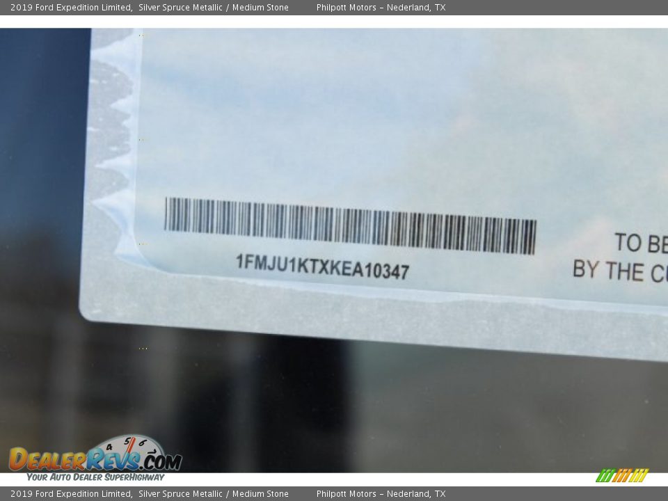 2019 Ford Expedition Limited Silver Spruce Metallic / Medium Stone Photo #29