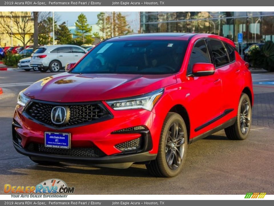 2019 Acura RDX A-Spec Performance Red Pearl / Ebony Photo #3