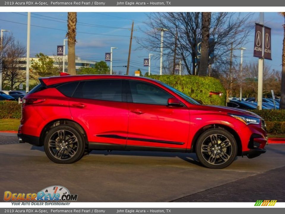2019 Acura RDX A-Spec Performance Red Pearl / Ebony Photo #8