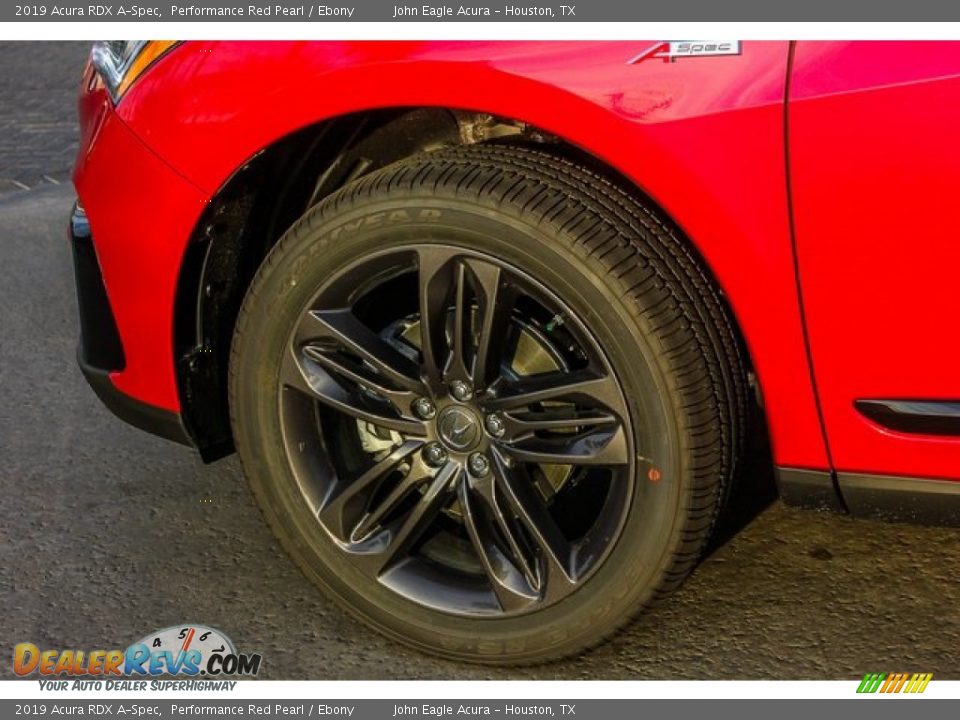 2019 Acura RDX A-Spec Performance Red Pearl / Ebony Photo #10