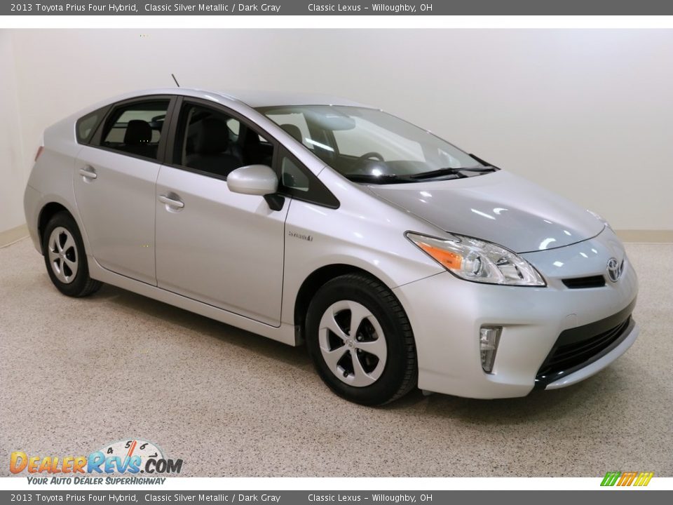 2013 Toyota Prius Four Hybrid Classic Silver Metallic / Dark Gray Photo #1