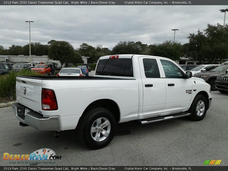 2019 Ram 1500 Classic Tradesman Quad Cab Bright White / Black/Diesel Gray Photo #5