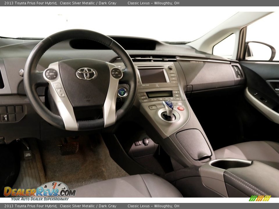 2013 Toyota Prius Four Hybrid Classic Silver Metallic / Dark Gray Photo #6