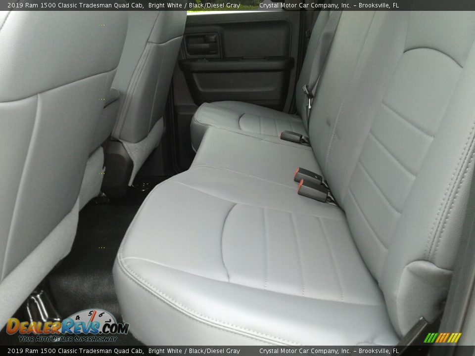 2019 Ram 1500 Classic Tradesman Quad Cab Bright White / Black/Diesel Gray Photo #10