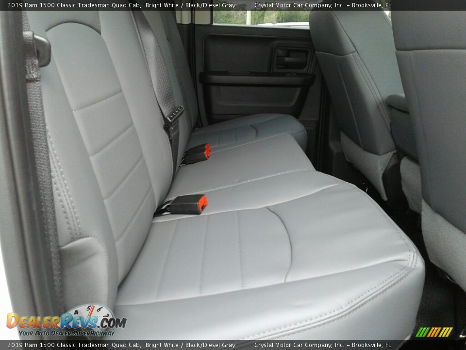 2019 Ram 1500 Classic Tradesman Quad Cab Bright White / Black/Diesel Gray Photo #11