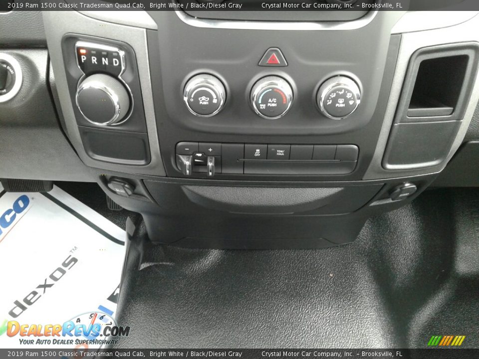 2019 Ram 1500 Classic Tradesman Quad Cab Bright White / Black/Diesel Gray Photo #16