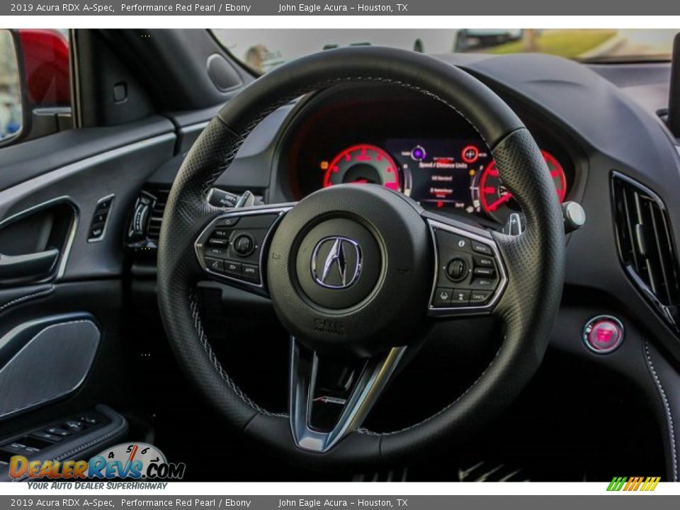 2019 Acura RDX A-Spec Performance Red Pearl / Ebony Photo #28