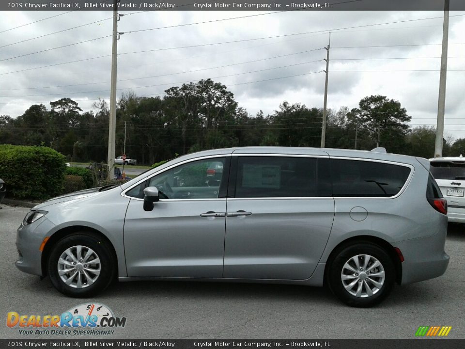 2019 Chrysler Pacifica LX Billet Silver Metallic / Black/Alloy Photo #2