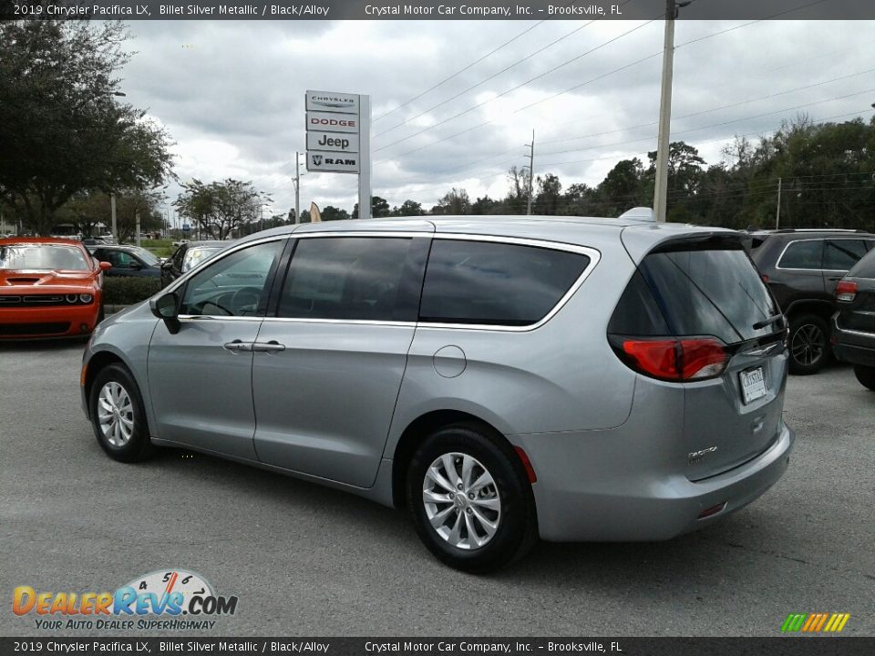 2019 Chrysler Pacifica LX Billet Silver Metallic / Black/Alloy Photo #3