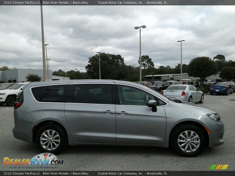 2019 Chrysler Pacifica LX Billet Silver Metallic / Black/Alloy Photo #6