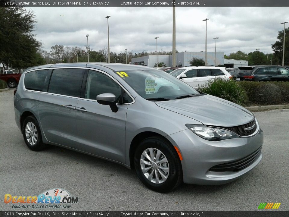 2019 Chrysler Pacifica LX Billet Silver Metallic / Black/Alloy Photo #7