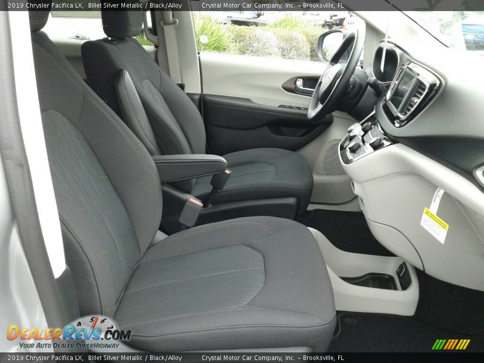 2019 Chrysler Pacifica LX Billet Silver Metallic / Black/Alloy Photo #12