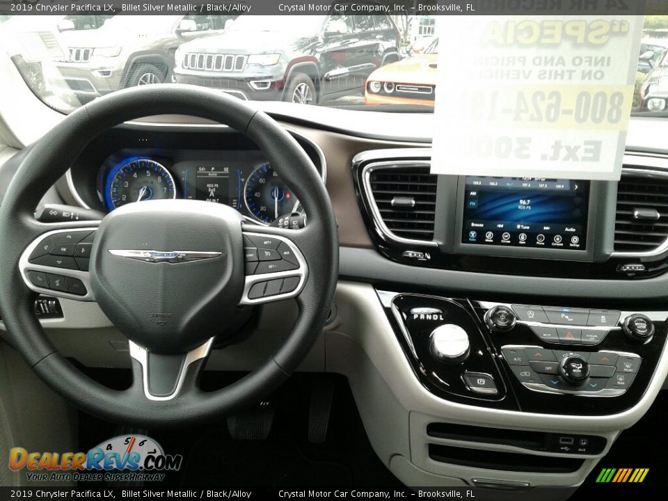 2019 Chrysler Pacifica LX Billet Silver Metallic / Black/Alloy Photo #13