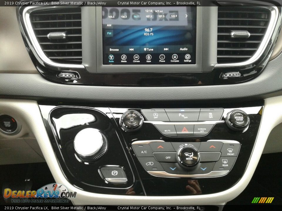 2019 Chrysler Pacifica LX Billet Silver Metallic / Black/Alloy Photo #15