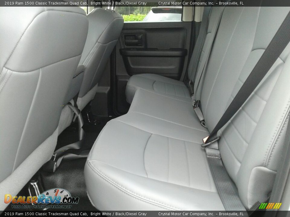 2019 Ram 1500 Classic Tradesman Quad Cab Bright White / Black/Diesel Gray Photo #10