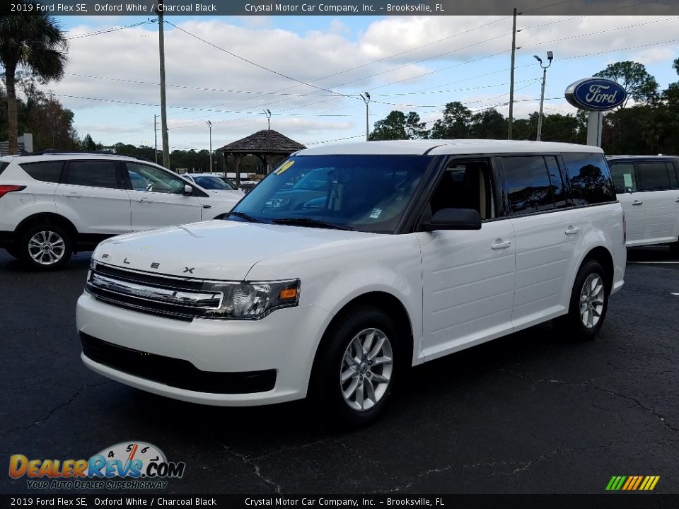 2019 Ford Flex SE Oxford White / Charcoal Black Photo #1