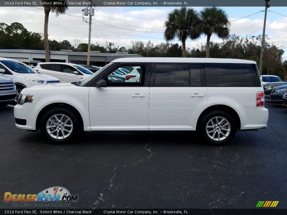 Oxford White 2019 Ford Flex SE Photo #2
