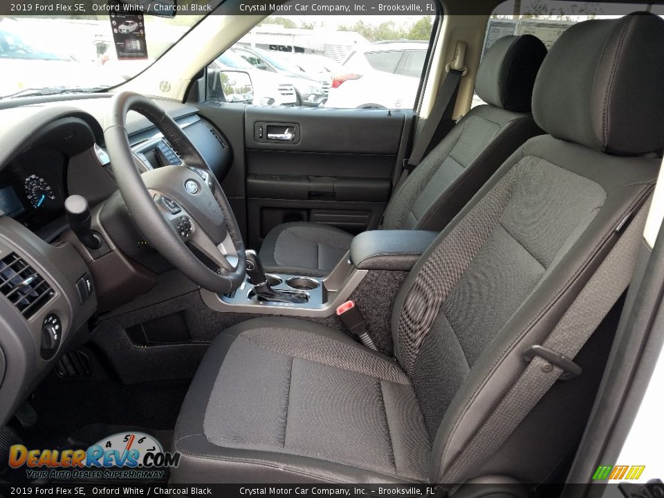 2019 Ford Flex SE Oxford White / Charcoal Black Photo #9