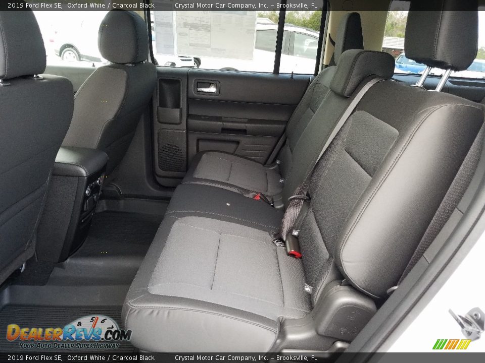 2019 Ford Flex SE Oxford White / Charcoal Black Photo #10