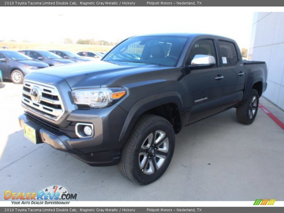 2019 Toyota Tacoma Limited Double Cab Magnetic Gray Metallic / Hickory Photo #4